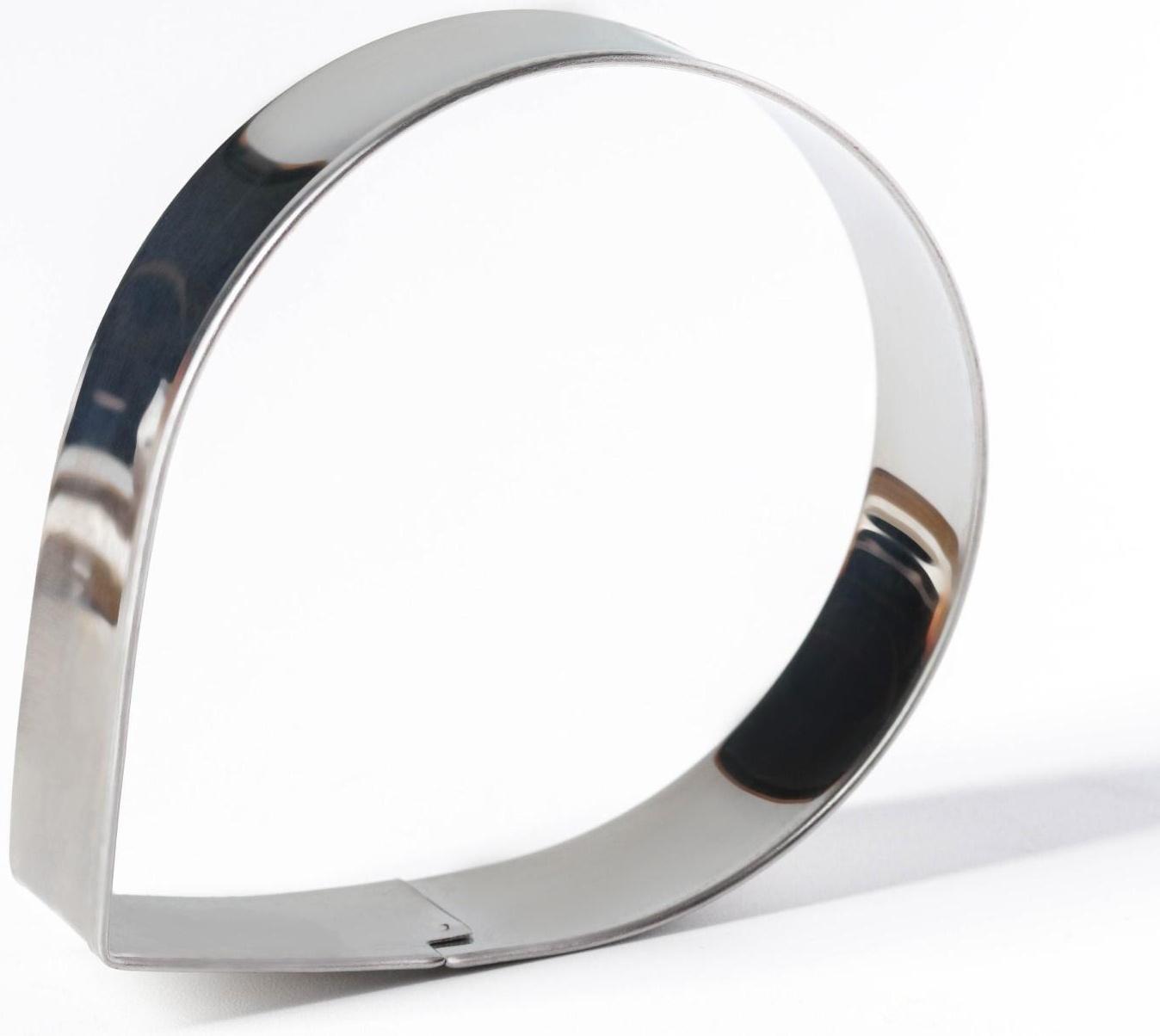 Набор форм для вырезания печенья «Лепестки розы», 9,6×7,7 см, 4 шт, цвет хромированный