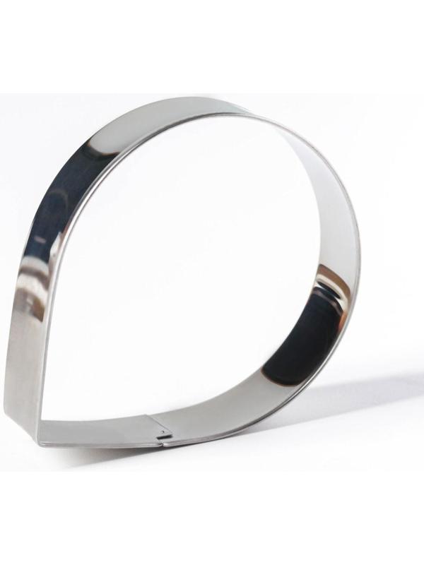 Набор форм для вырезания печенья «Лепестки розы», 9,6×7,7 см, 4 шт, цвет хромированный