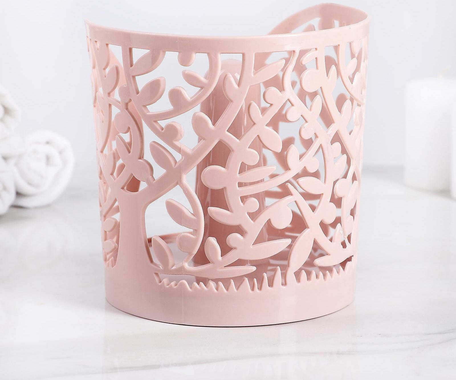 Держатель для бумажных полотенец «Лиана», 13,5×14 см , цвет МИКС