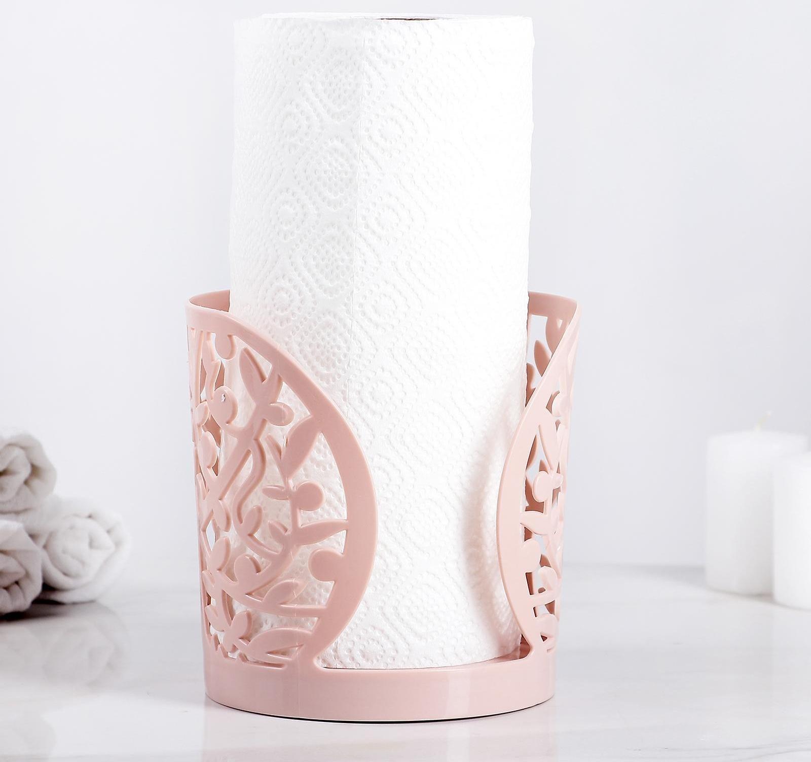 Держатель для бумажных полотенец «Лиана», 13,5×14 см , цвет МИКС