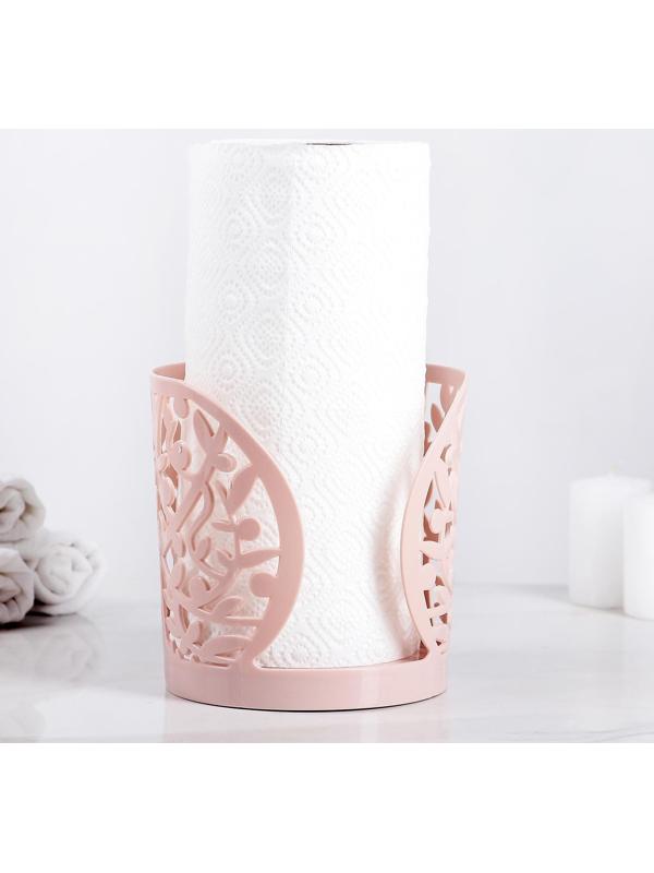 Держатель для бумажных полотенец «Лиана», 13,5×14 см , цвет МИКС