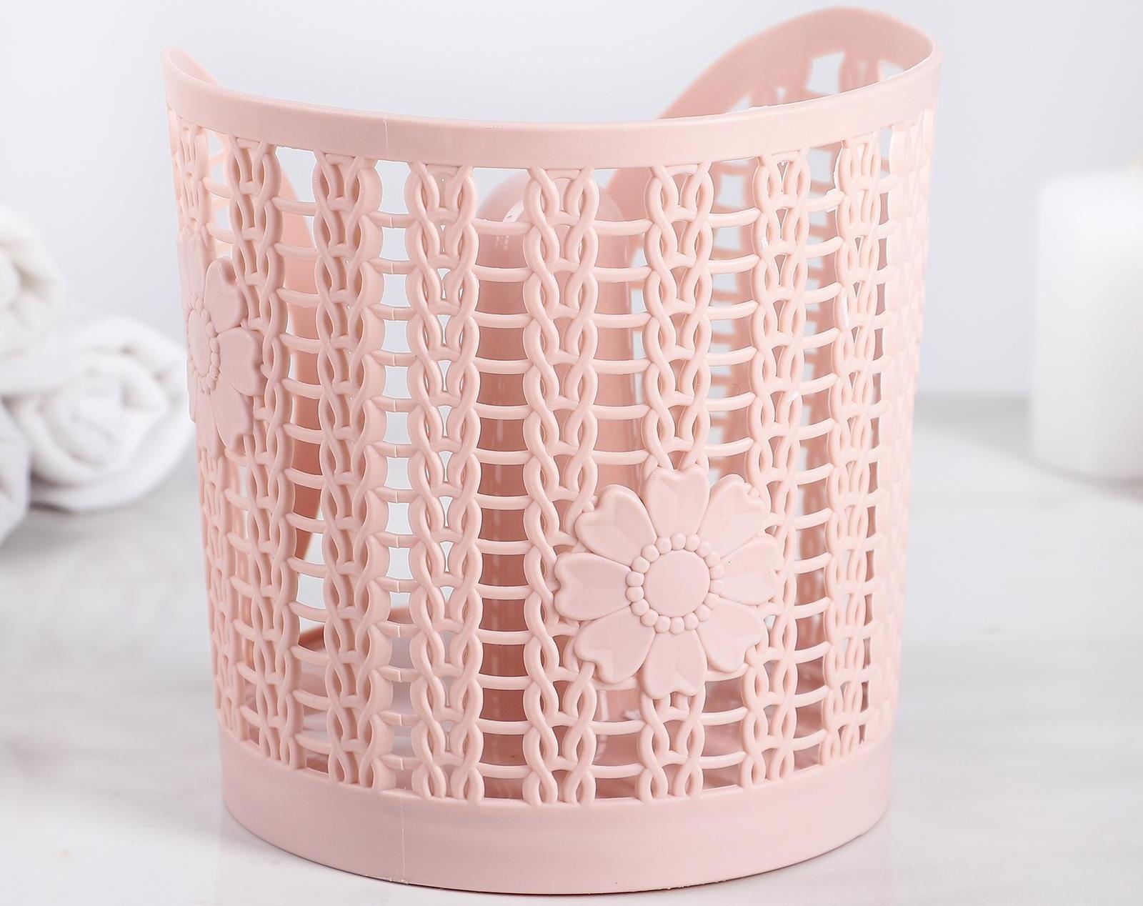 Держатель для бумажных полотенец «Вязание», 13,5×14 см, цвет МИКС