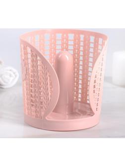 Держатель для бумажных полотенец «Вязание», 13,5×14 см, цвет МИКС