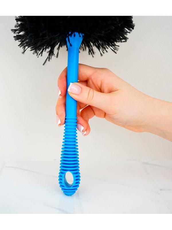 Щётка для удаления пыли Доляна «Карнавал», 59 см, микрофибра, 80 гр