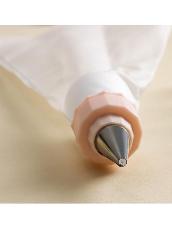 Набор кондитерский Доляна, 11 предметов: мешок, 10 насадок, цвет МИКС