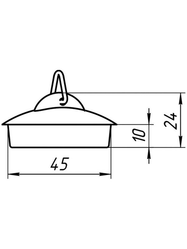 Пробка для ванны Aquant NM300-150-MR, 1 1/2