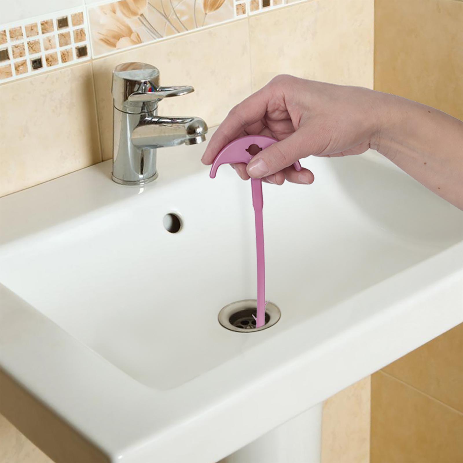 Улавливатель волос в стоках труб Доляна, 57 см, цвет МИКС