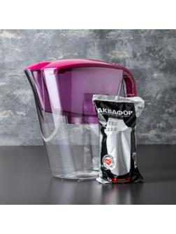 Фильтр-кувшин «Аквафор-Аквамарин», 3,8 л, цвет розовый