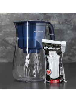 Фильтр-кувшин «аквафор-орлеан», 4,2 л, цвет синий кобальт