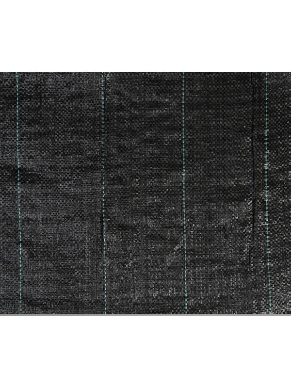 Агроткань застилочная, с разметкой, 5 × 1,1 м, плотность 100 г/м², полипропилен, чёрная