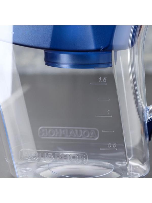 Фильтр-кувшин «аквафор-аквамарин», 3,8 л, цвет синий