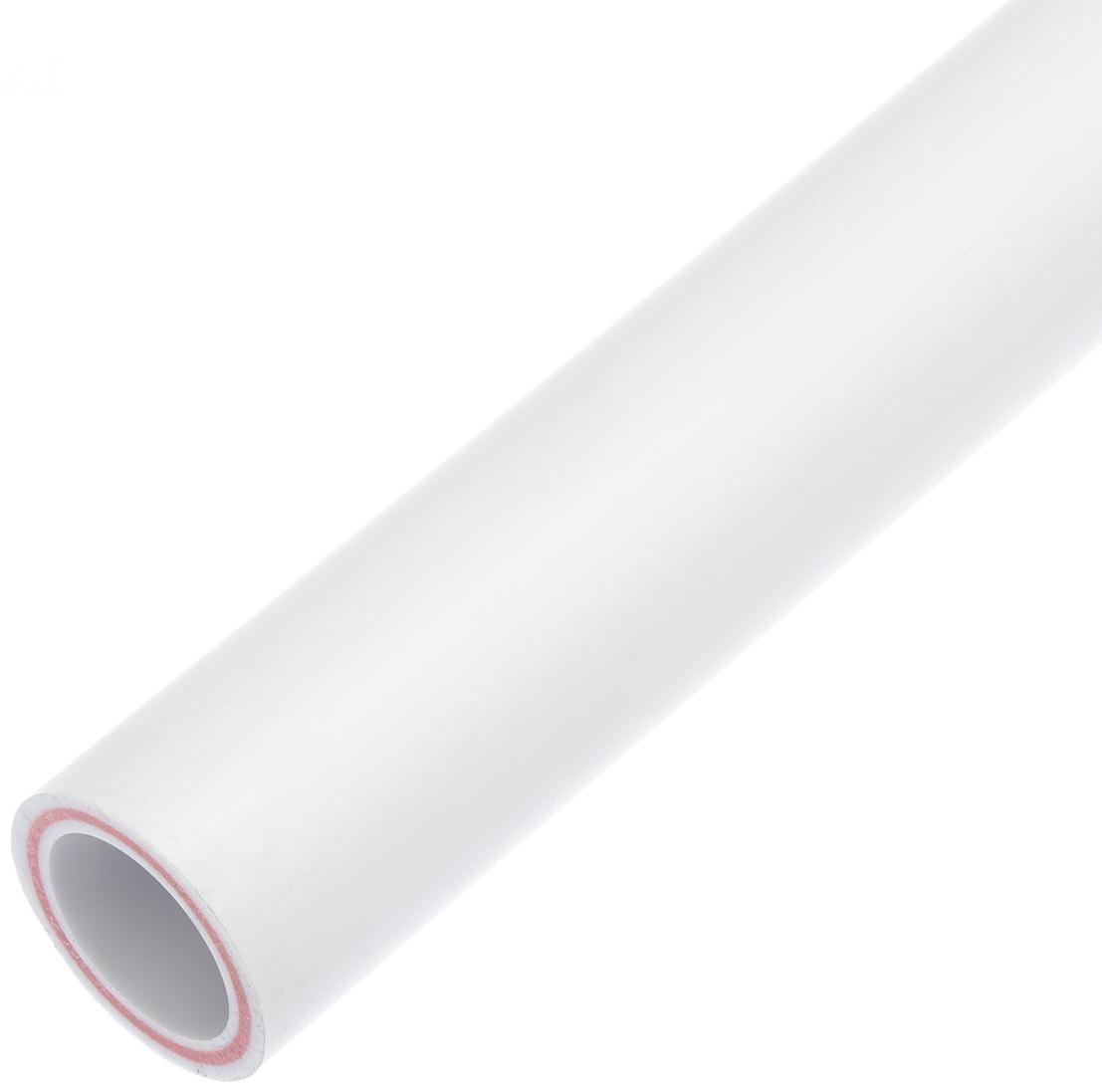 Труба полипропиленовая VALFEX, армированная стекловолокном, d=40x5.5 мм, SDR 7.4, PN20, 2 м