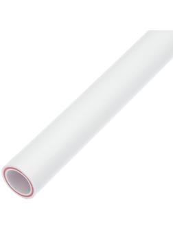 Труба полипропиленовая VALFEX, армированная стекловолокном, d=32x4.4 мм, SDR 7.4, PN20, 2 м