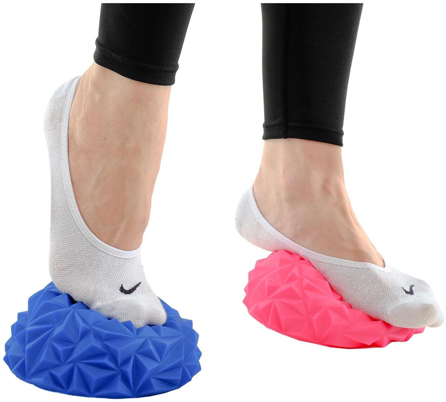 Полусфера массажная, 16 х 16 х 9 см, 254 г, МИКС