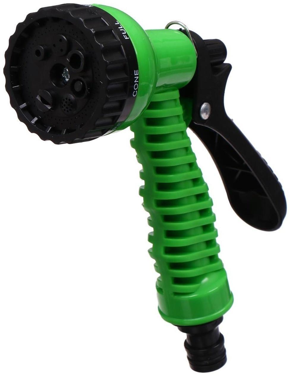 Набор: пистолет для полива, 7 режимов, коннекторы 1/2