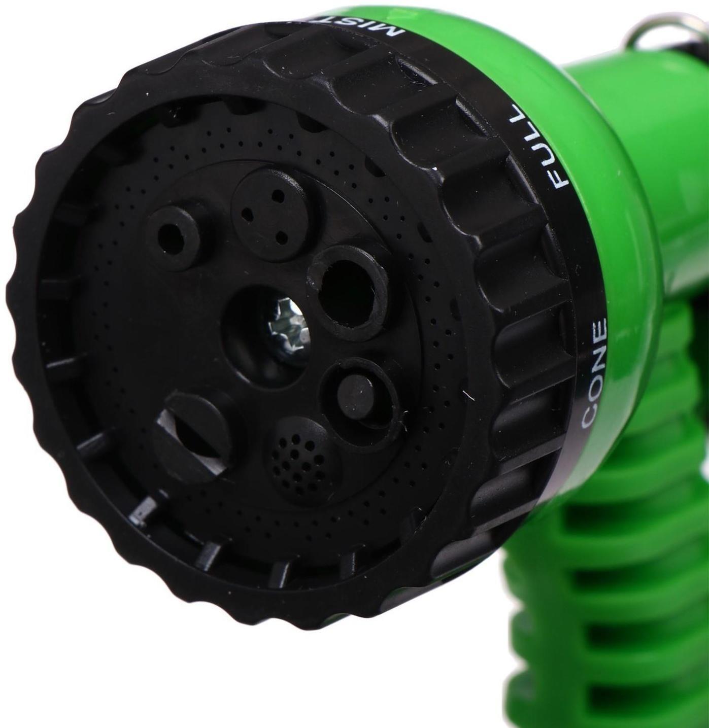 Набор: пистолет для полива, 7 режимов, коннекторы 1/2