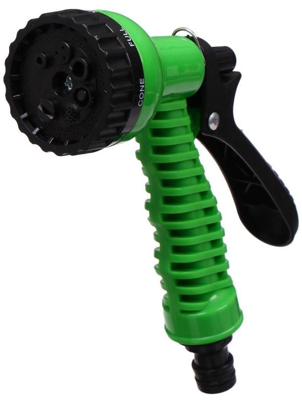 Набор: пистолет для полива, 7 режимов, коннекторы 1/2