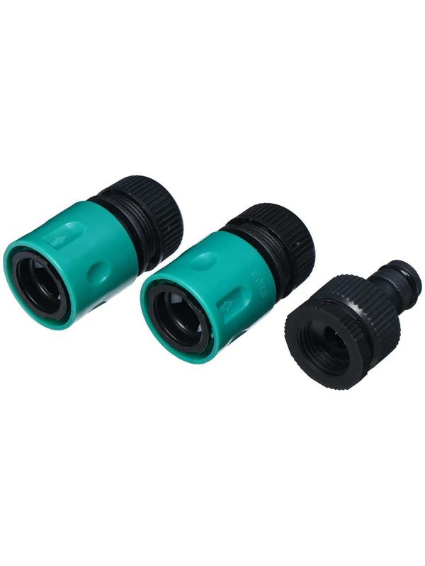 Набор: пистолет для полива, 7 режимов, коннекторы 1/2