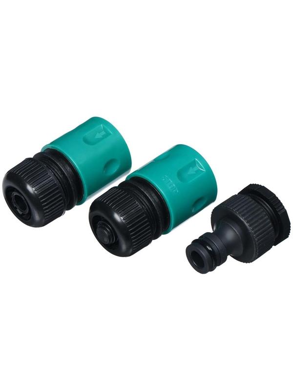 Набор: пистолет для полива, 7 режимов, коннекторы 1/2