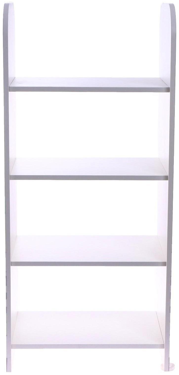 Стеллаж «Жираф», цвет белый, зелёный