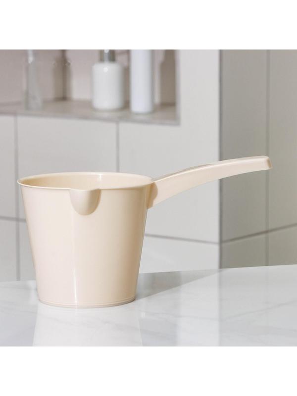 Ковш со сливом «Эконом», цвет МИКС