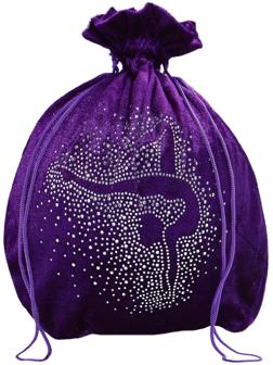 Чехол для мяча «Гимнастка», 35 х 36 см