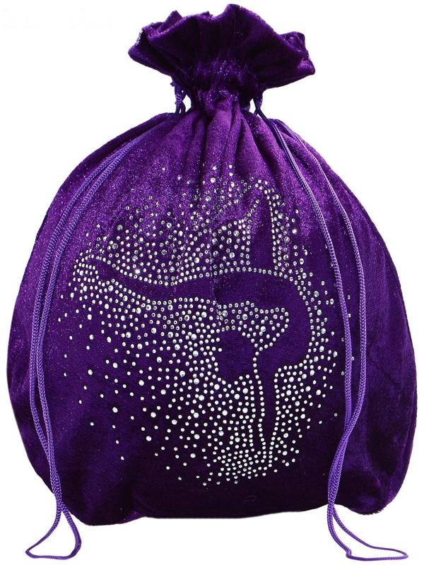 Чехол для мяча «Гимнастка», 35 х 36 см