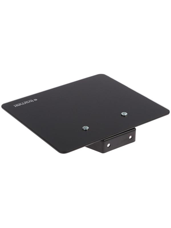 Полка Kromax MICRO-MONO, для аудио-видео аппаратуры, до 5 кг, 200х175 мм, черная