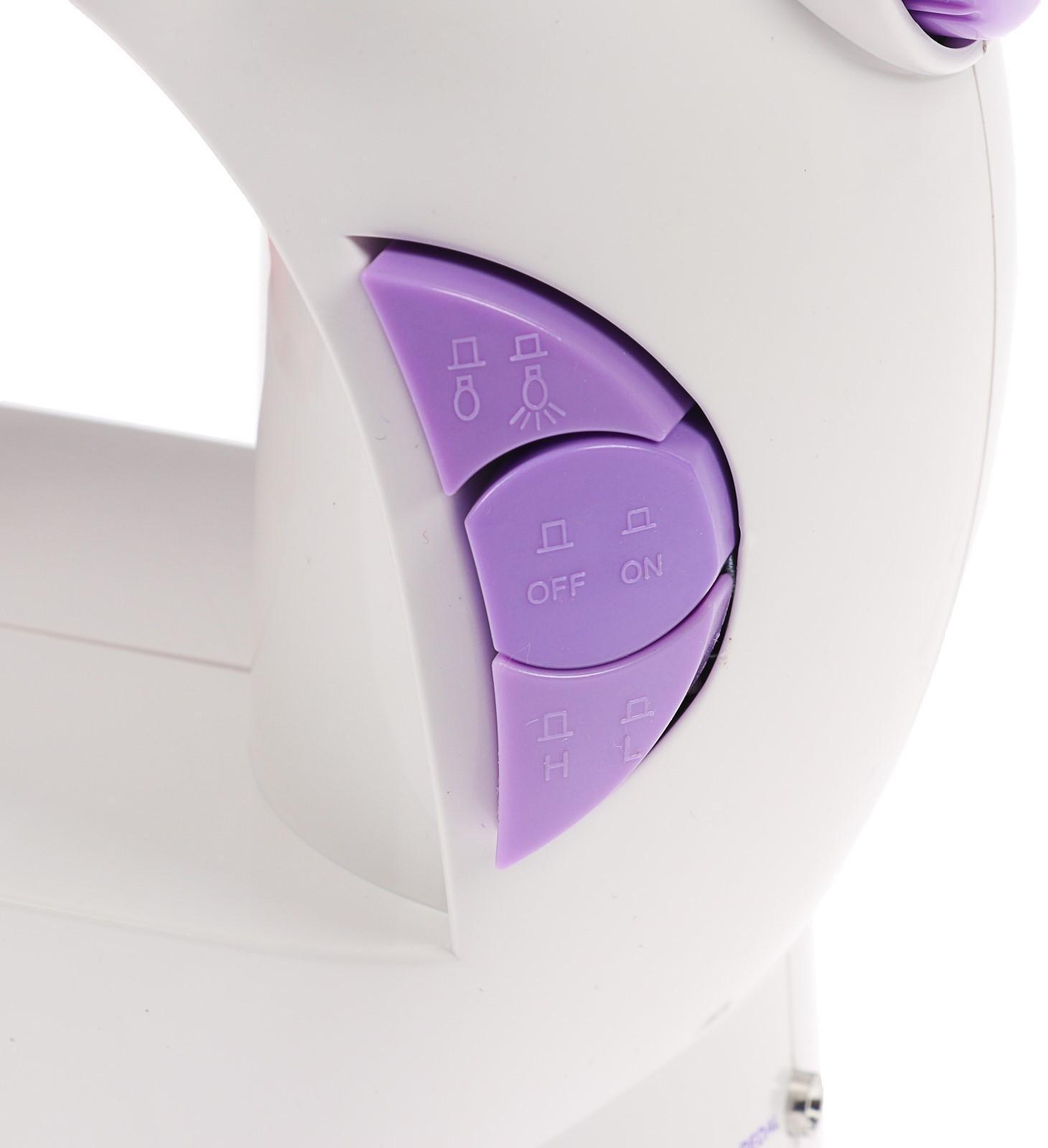 Швейная машинка Luazon LSH-03, 6 Вт, полуавтомат, 2 скорости, 4xАА или 220 В, белая