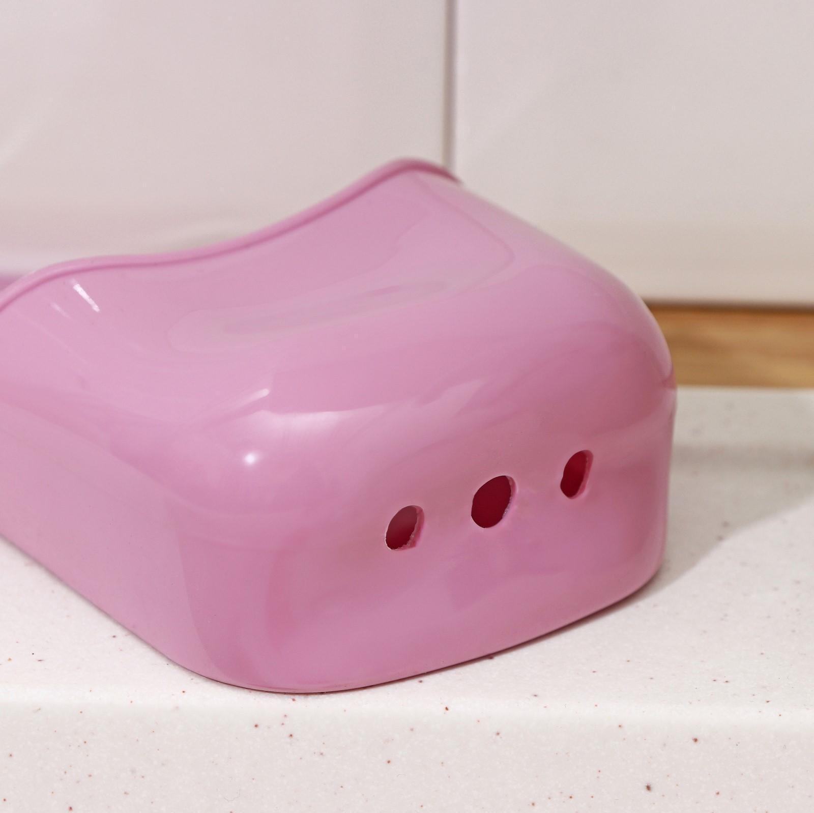 Подставка для губки «Базис», 18×8×3,5 см, цвет МИКС