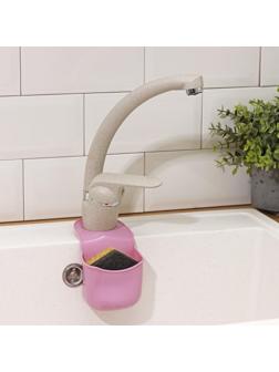 Подставка для губки «Базис», 18×8×3,5 см, цвет МИКС