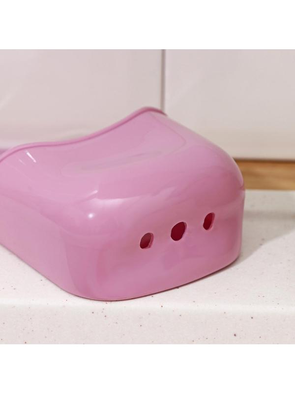 Подставка для губки «Базис», 18×8×3,5 см, цвет МИКС