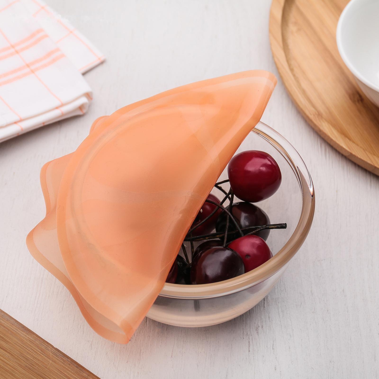 Крышка силиконовая для хранения продуктов «Цитрус», 18 см, цвет МИКС