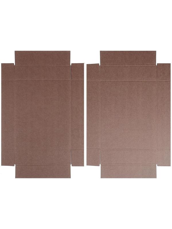 Коробка сборная, без печати. крышка-дно 