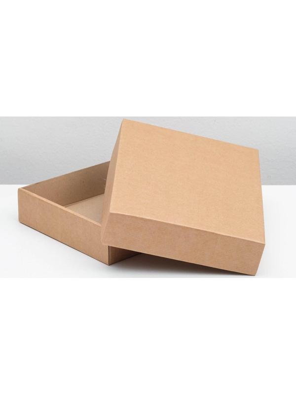 Коробка сборная, без печати. крышка-дно 