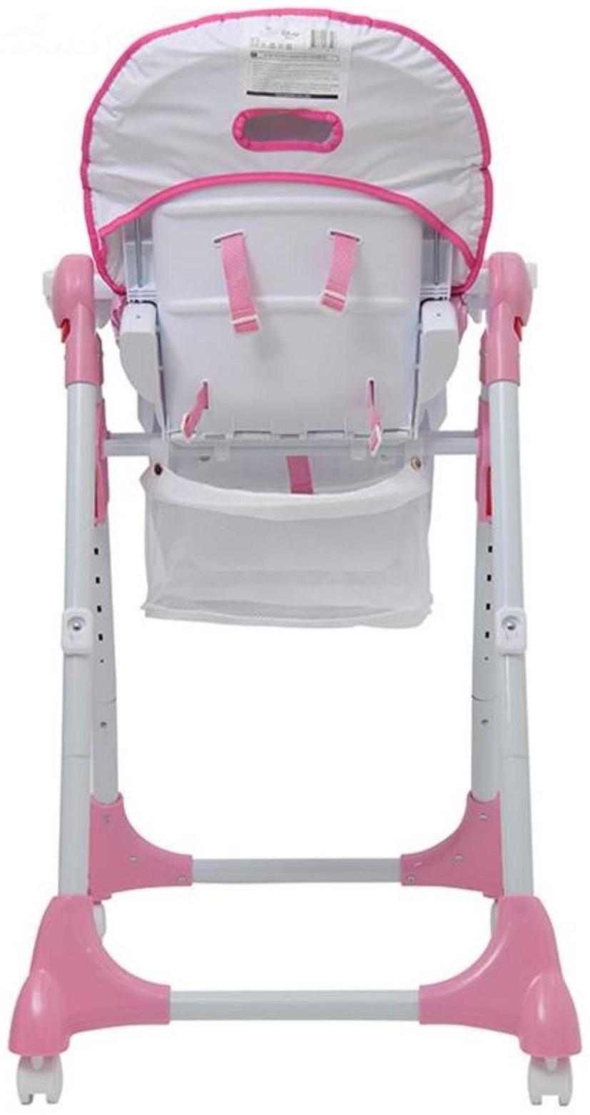 Стульчик для кормления Polini kids Disney baby 470  «Кошка Мари», цвет розовый