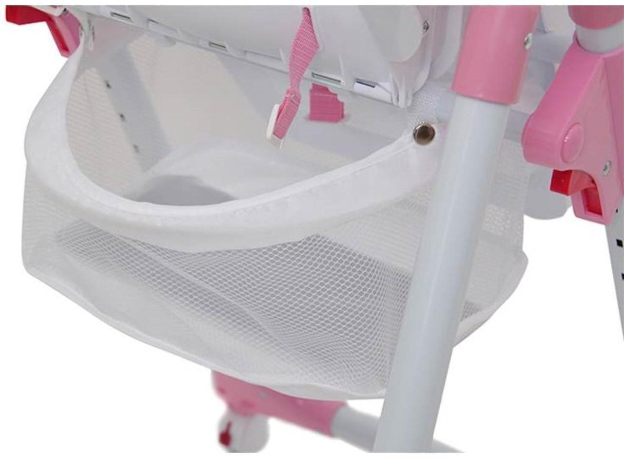 Стульчик для кормления Polini kids Disney baby 470  «Кошка Мари», цвет розовый