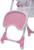 Стульчик для кормления Polini kids Disney baby 470  «Кошка Мари», цвет розовый