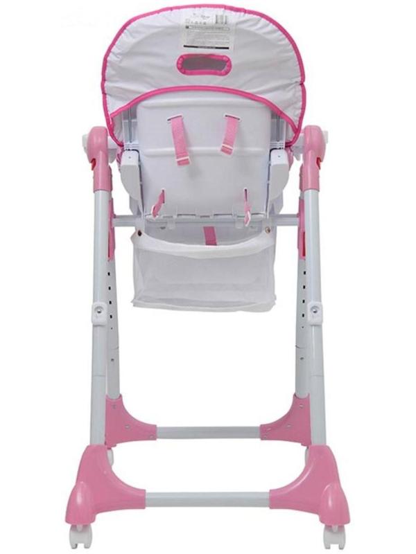 Стульчик для кормления Polini kids Disney baby 470  «Кошка Мари», цвет розовый