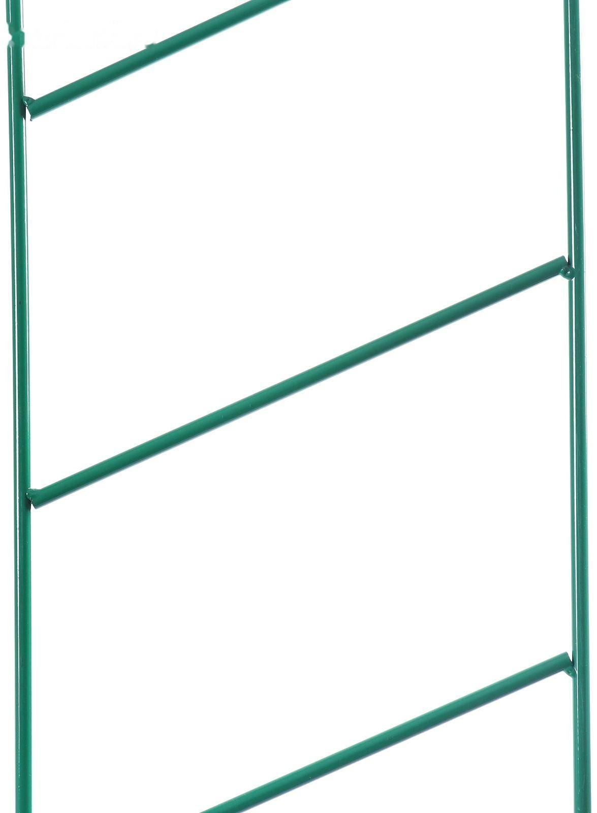 Шпалера, 140 × 30 × 1 см, металл, зелёная, «Линия мини»