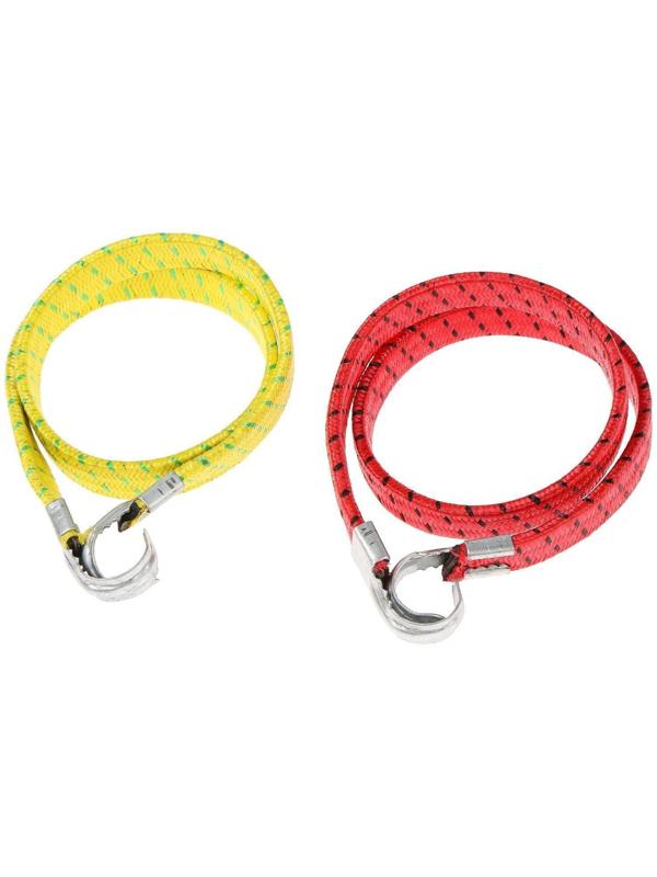 Резинка крепления TORSO 60 см, d 1.75 см, металлические крючки, микс, набор 2 шт