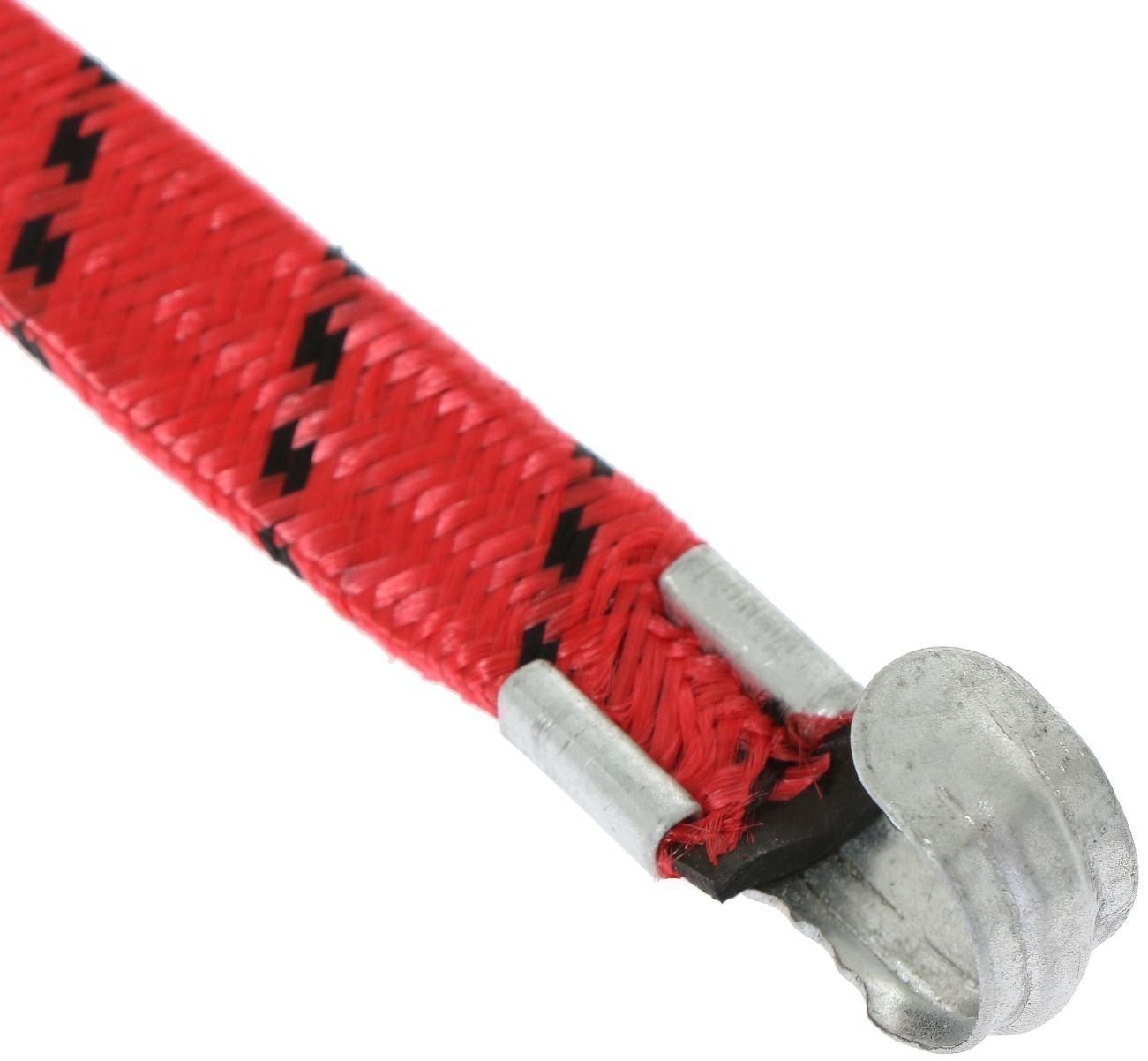 Резинка крепления TORSO 1.75х80 см, металлические крючки, микс, набор 2 шт