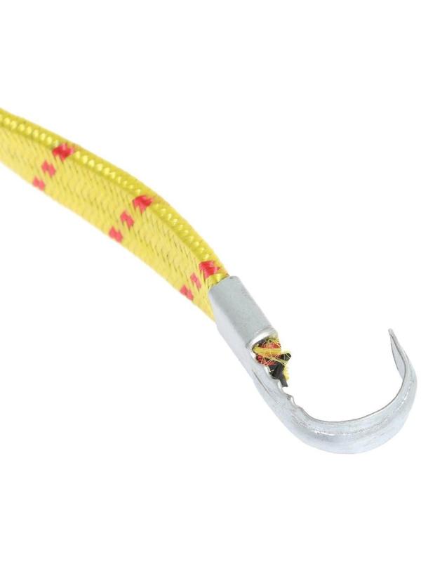 Резинка крепления TORSO 1.75х80 см, металлические крючки, микс, набор 2 шт