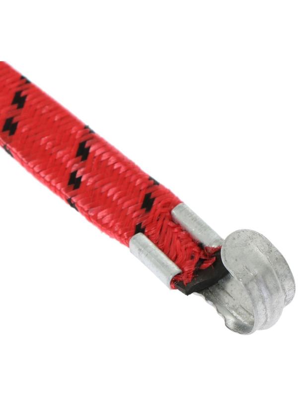 Резинка крепления TORSO 1.75х80 см, металлические крючки, микс, набор 2 шт