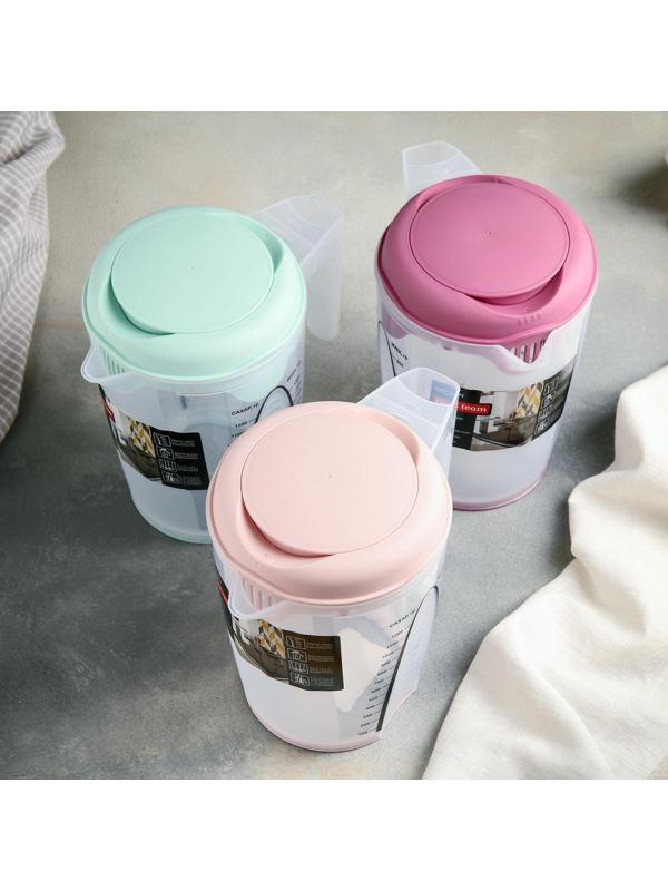 Ёмкость для блендера мерная, 1,5 л, цвет МИКС