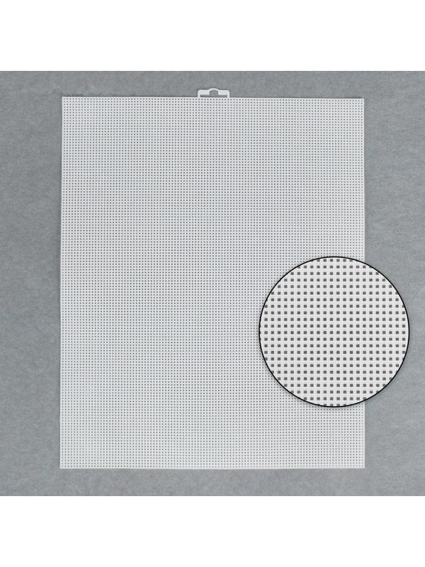 Канва для вышивания, 26 × 33 см, цвет белый