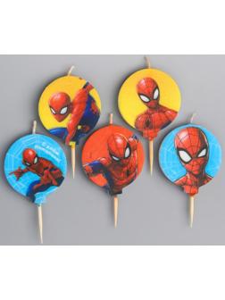 Свеча в торт набор, Человек-паук