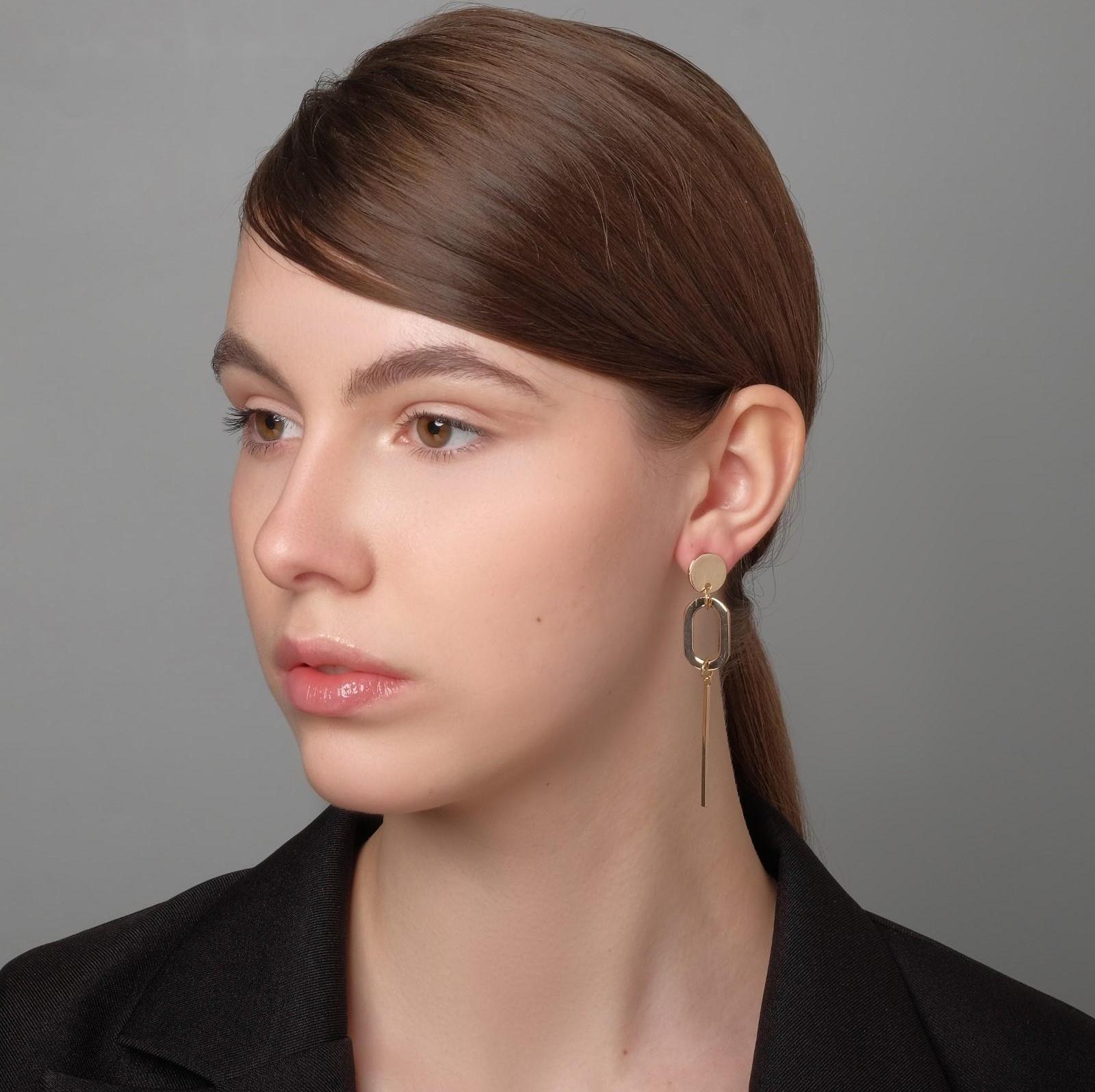 Серьги висячие 