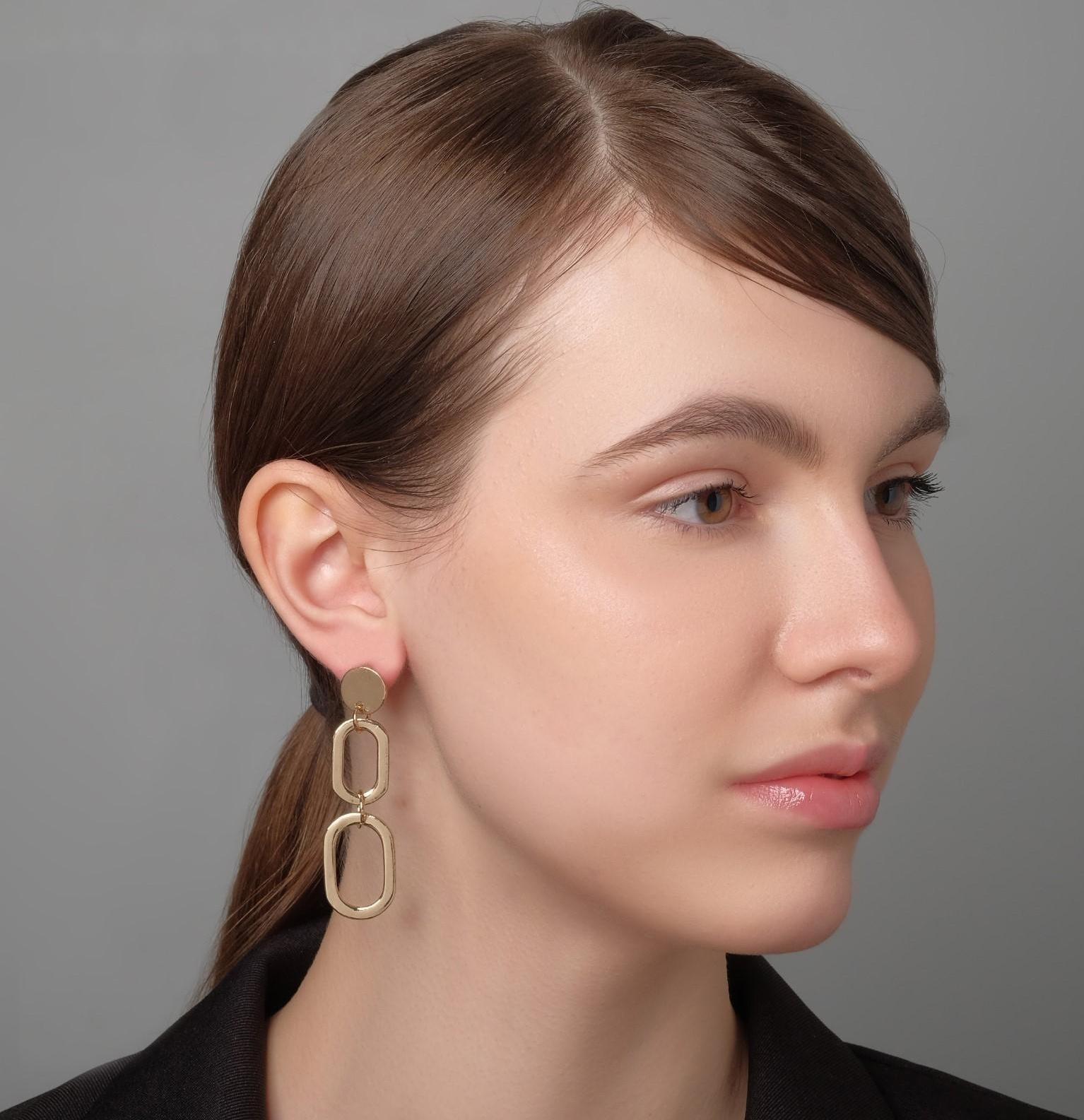 Серьги висячие 