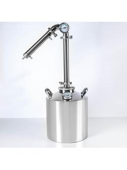 Дистиллятор «Слон», 16 л, горло 10 см, клапан